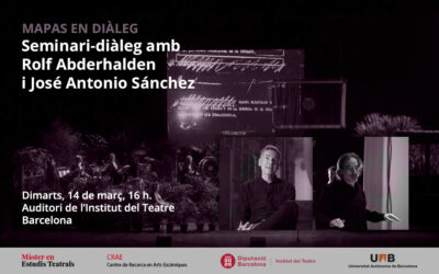 Seminari-diàleg amb Rolf Abderhalden i José Antonio Sánchez